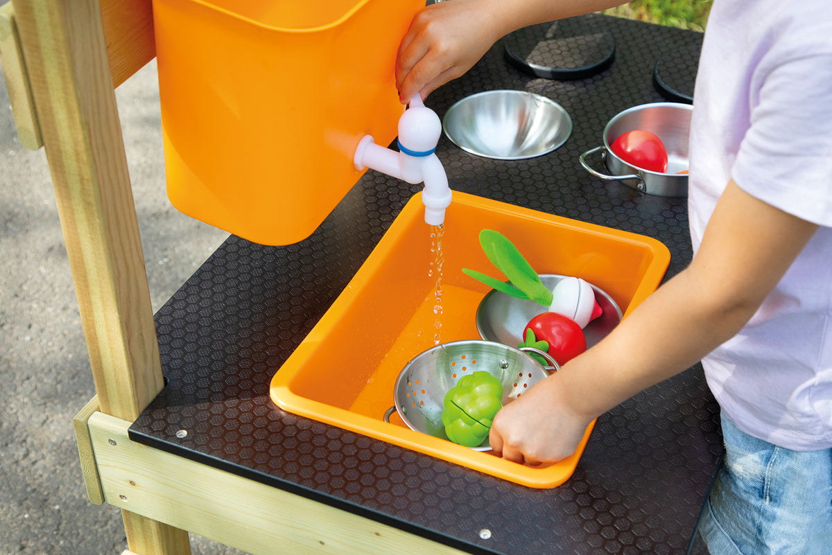 Furniture: Mini Mobile Outdoor Play Kitchen