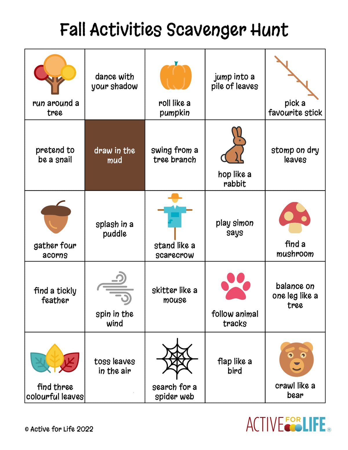 Fall Nature Exploration Free Printable Collection