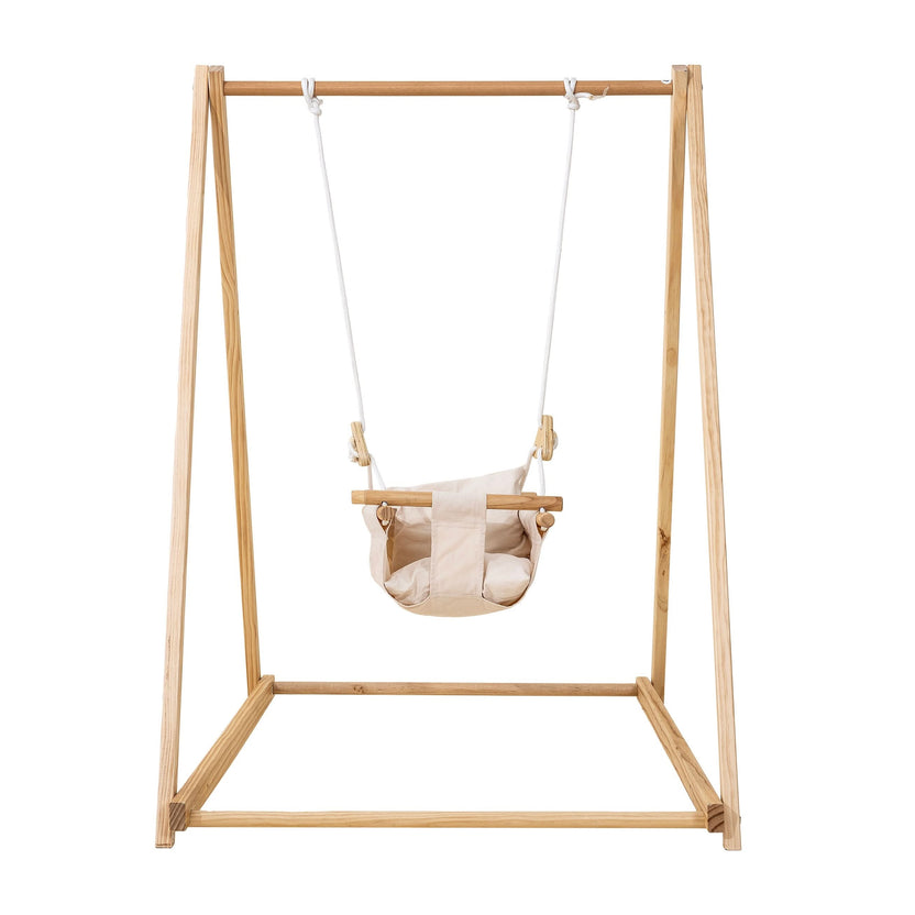 Furniture: Spruce | Foldable Baby Swing - Gray