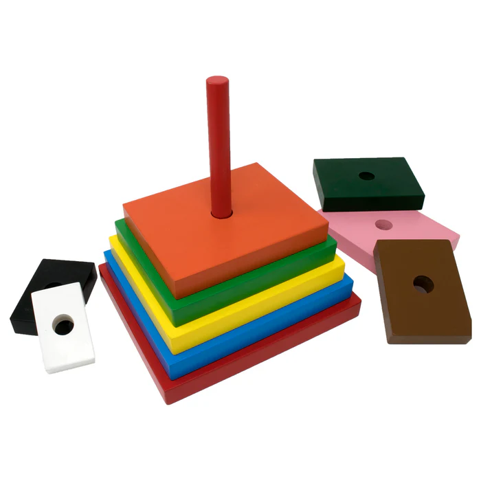 Wood Rainbow Stack