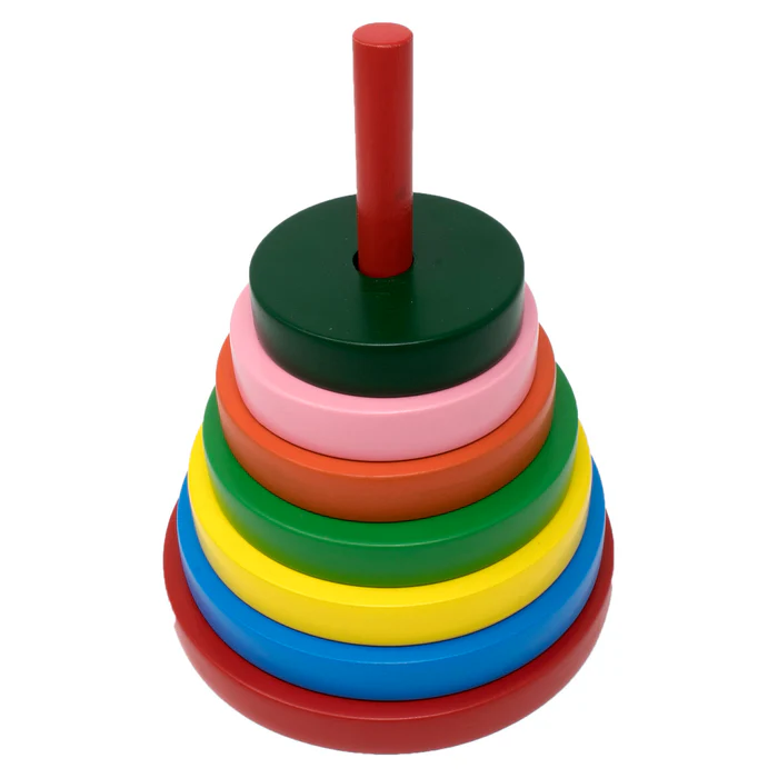 Wood Rainbow Stack