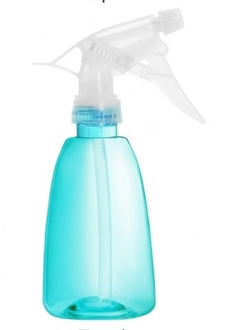 Cleaning: Spray Bottles Child-Sized See-Thru Colored & Clear with Trigger Sprayer Item# P9873