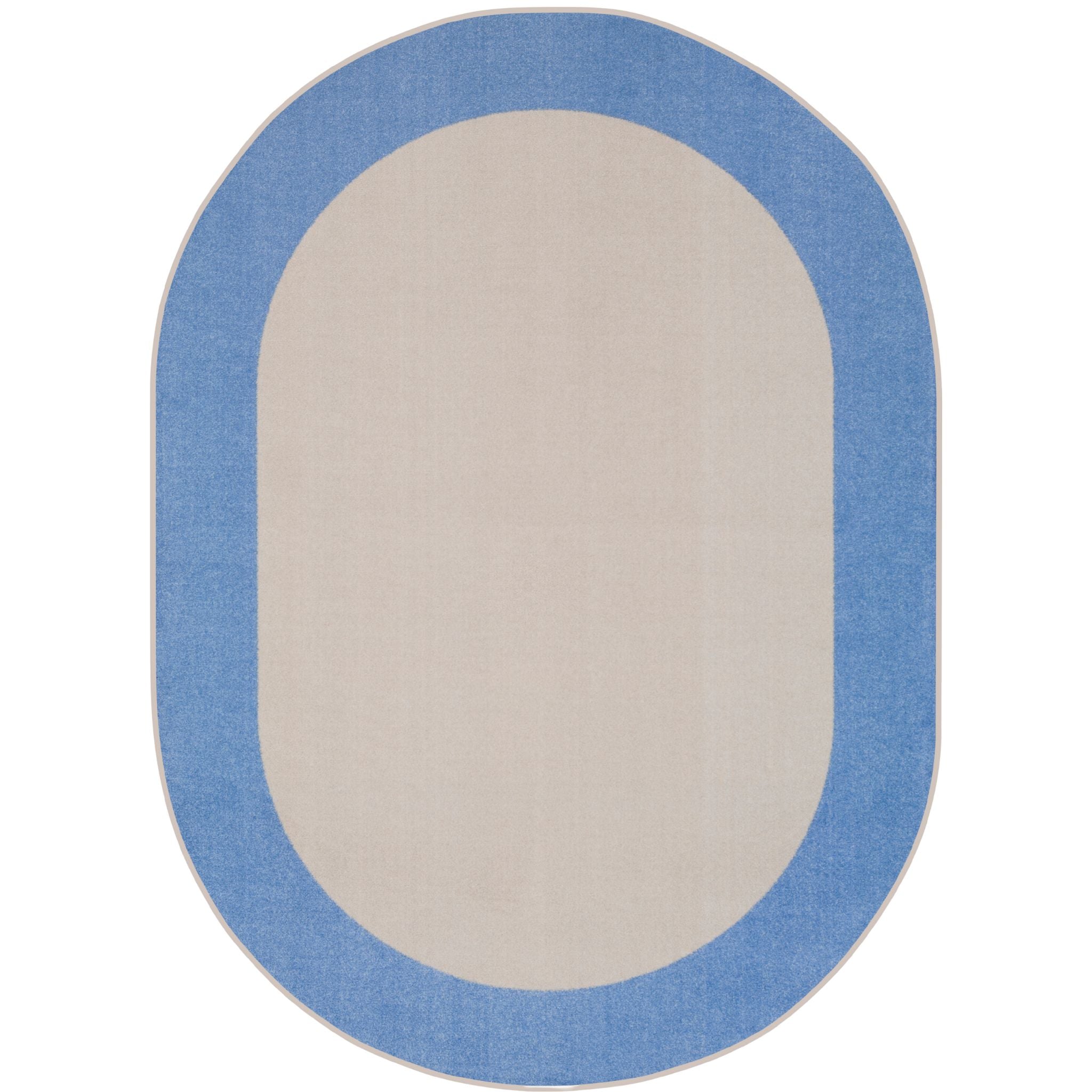 Rugs: Easy Going Ellipse Classroom Rug