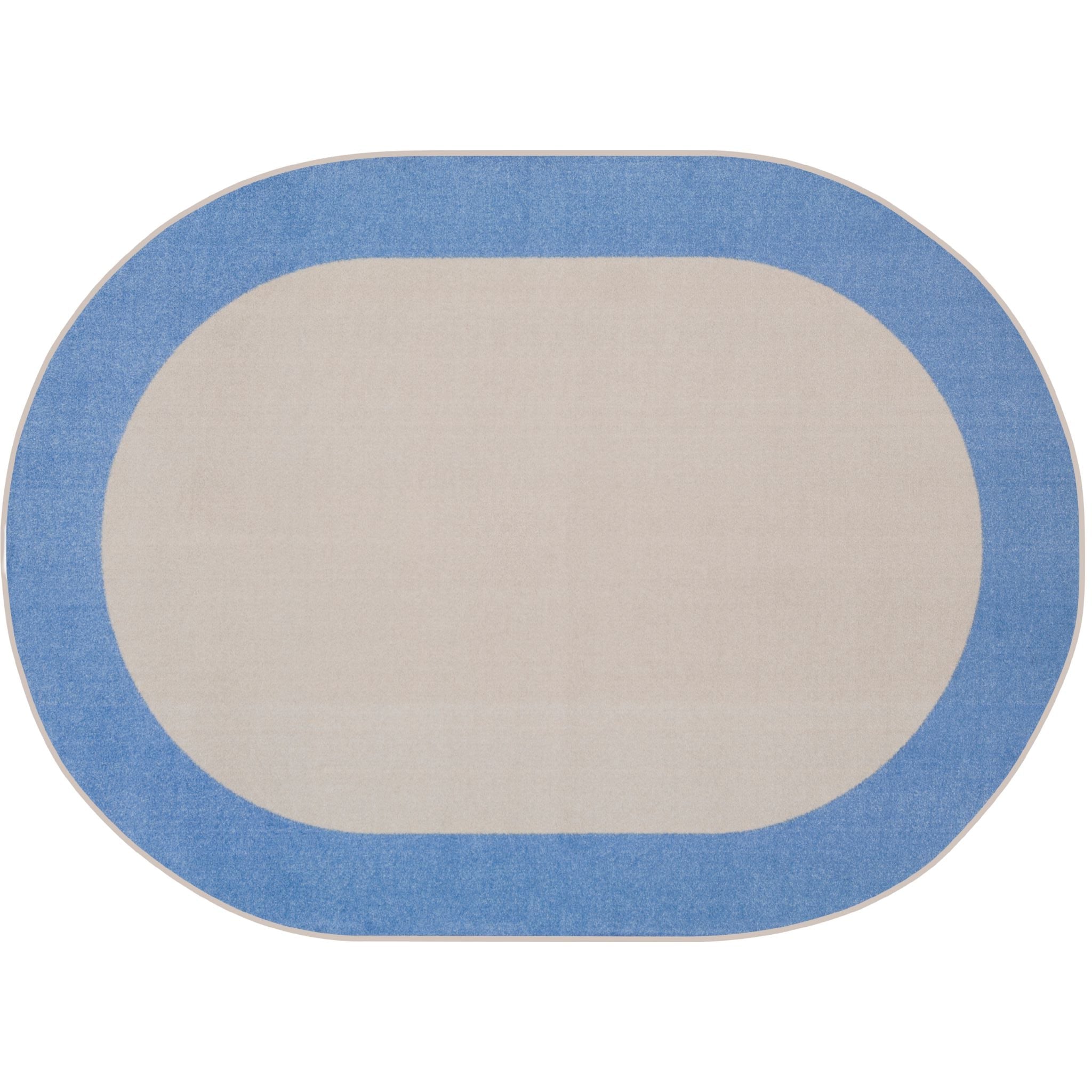 Rugs: Easy Going Ellipse Classroom Rug