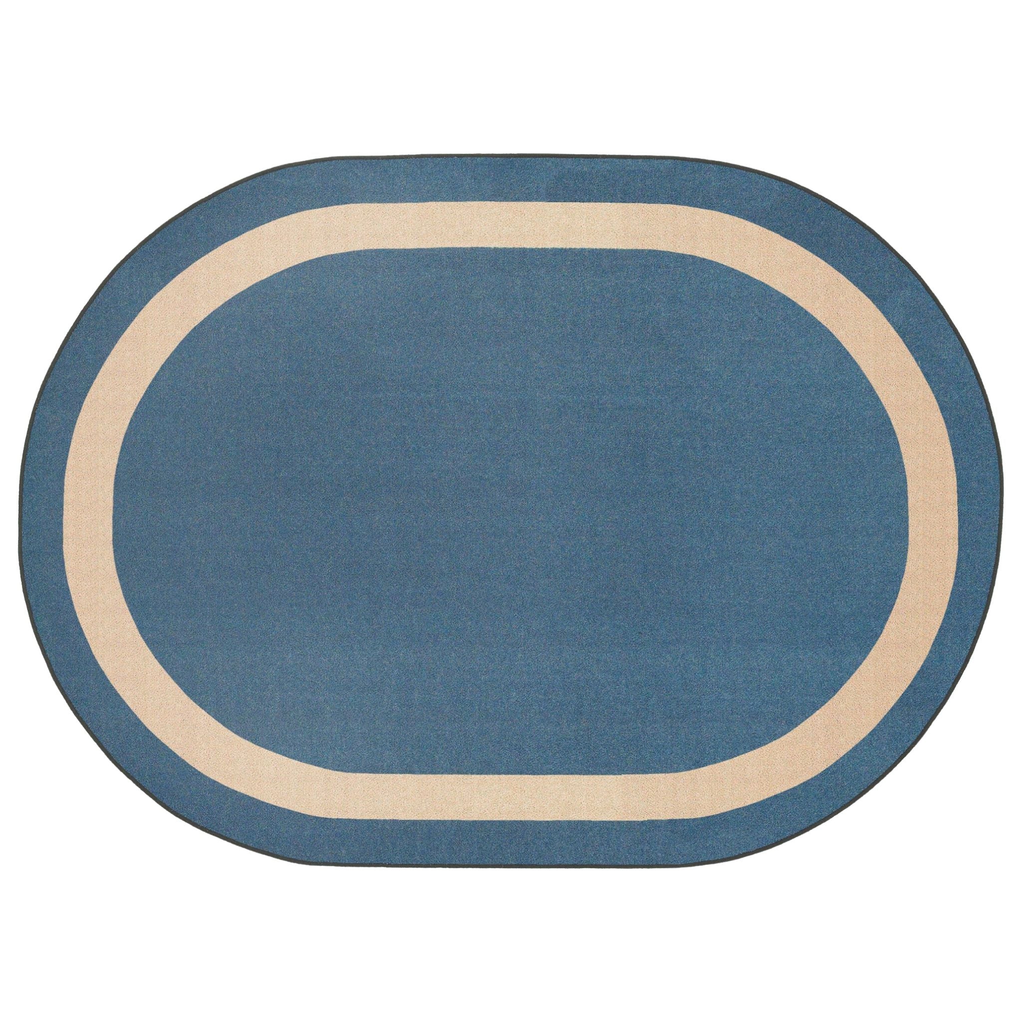 Rugs: Walking on the Line Ellipse Rug