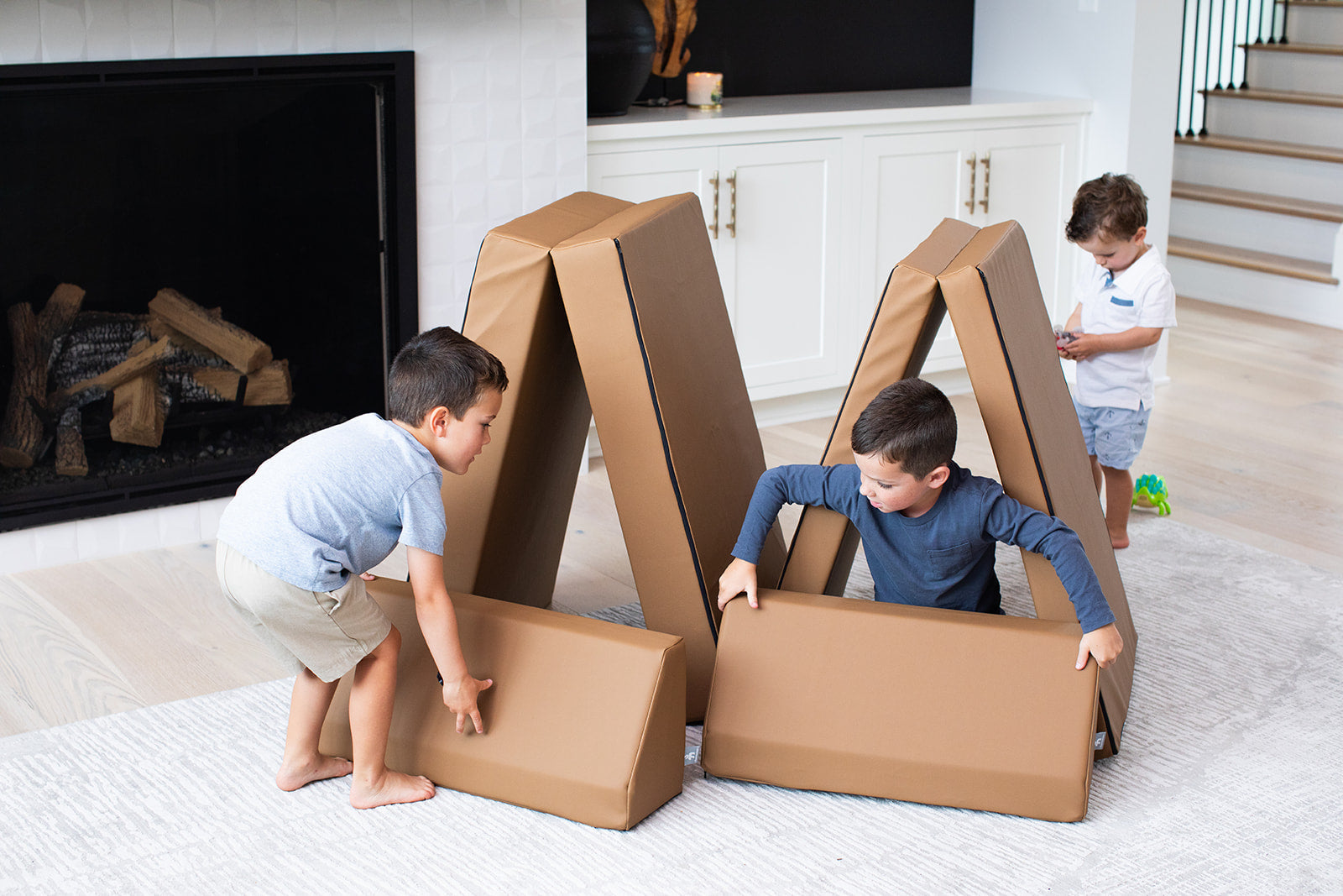 Furniture: Foamnasium Blocksy Kids Couch