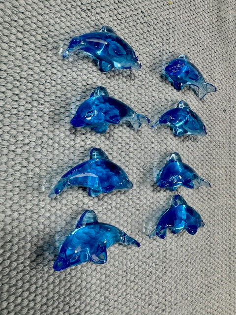 Free Gift w/ $50+ Purchase: Acrylic Dolphins Set of 24