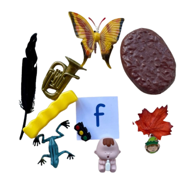 Phonemic Awareness_ Articulation Kit: Objects and Laminated Letters for Forming Sounds
