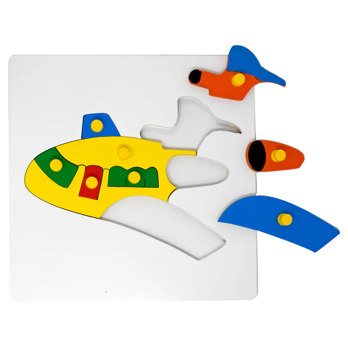 Transportation Inset Puzzles with Knobs
