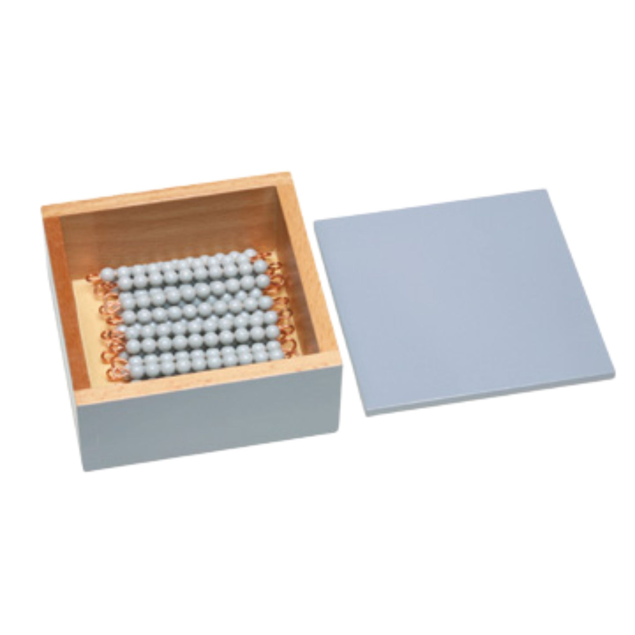 Bead Stairs: Light Gray Box w/23 Light Gray Ten Bars Choose From Drop Down
