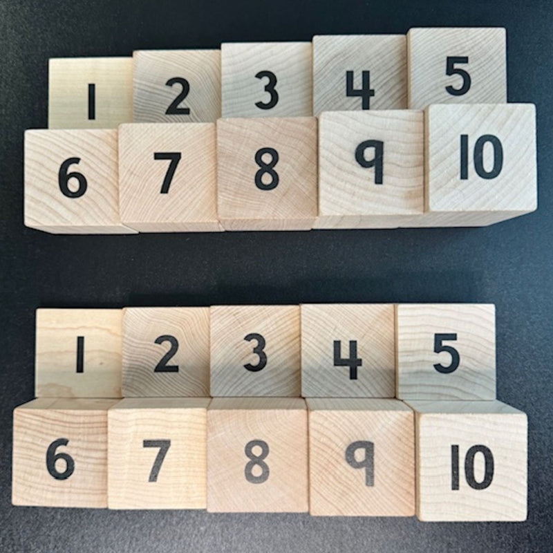 Real Simple Number Blocks (set of 2)