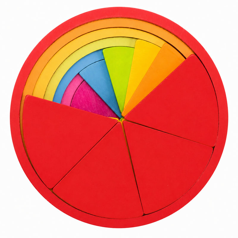 Fraction Circle Puzzle