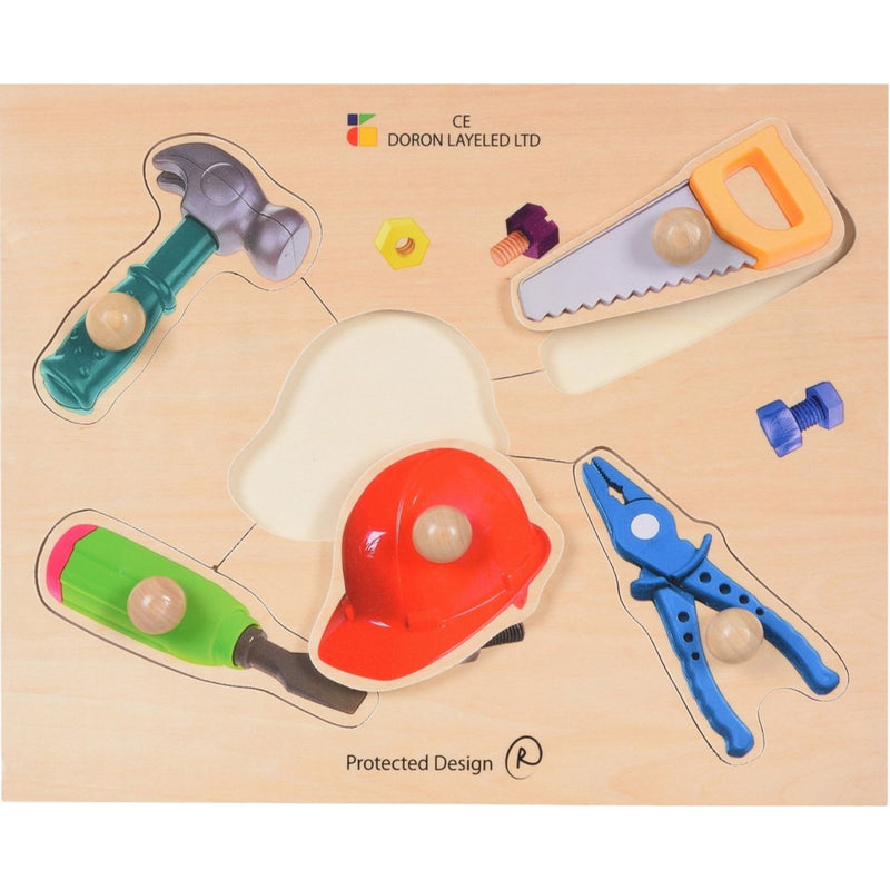 Toddler Puzzle: Everyday Items Real Life Photos -Tools