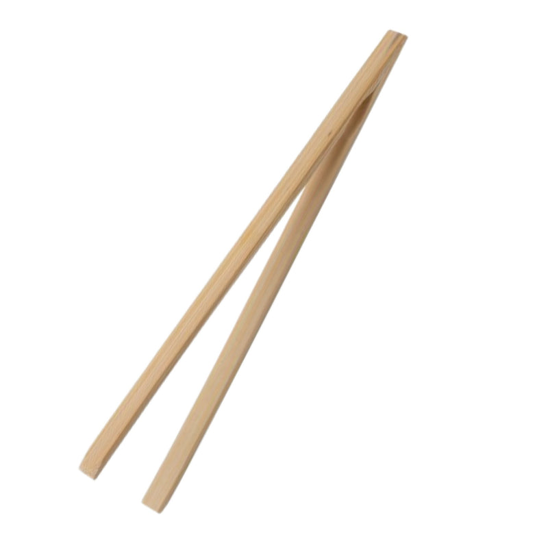 Tongs: Sturdy Wooden Toast Tongs