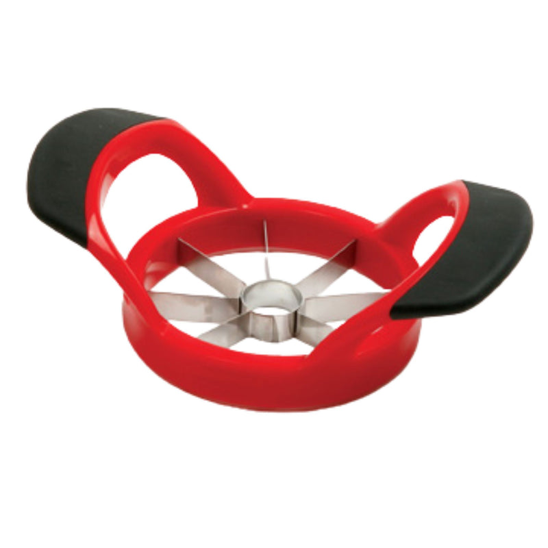 Red Apple Slicer with Rubber Handles