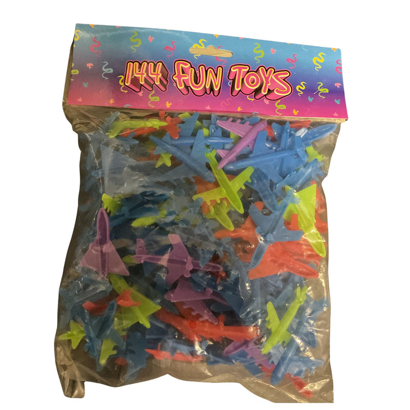 Free Gift w/ $50+ Purchase: Mini Plastic Plane 144 pieces