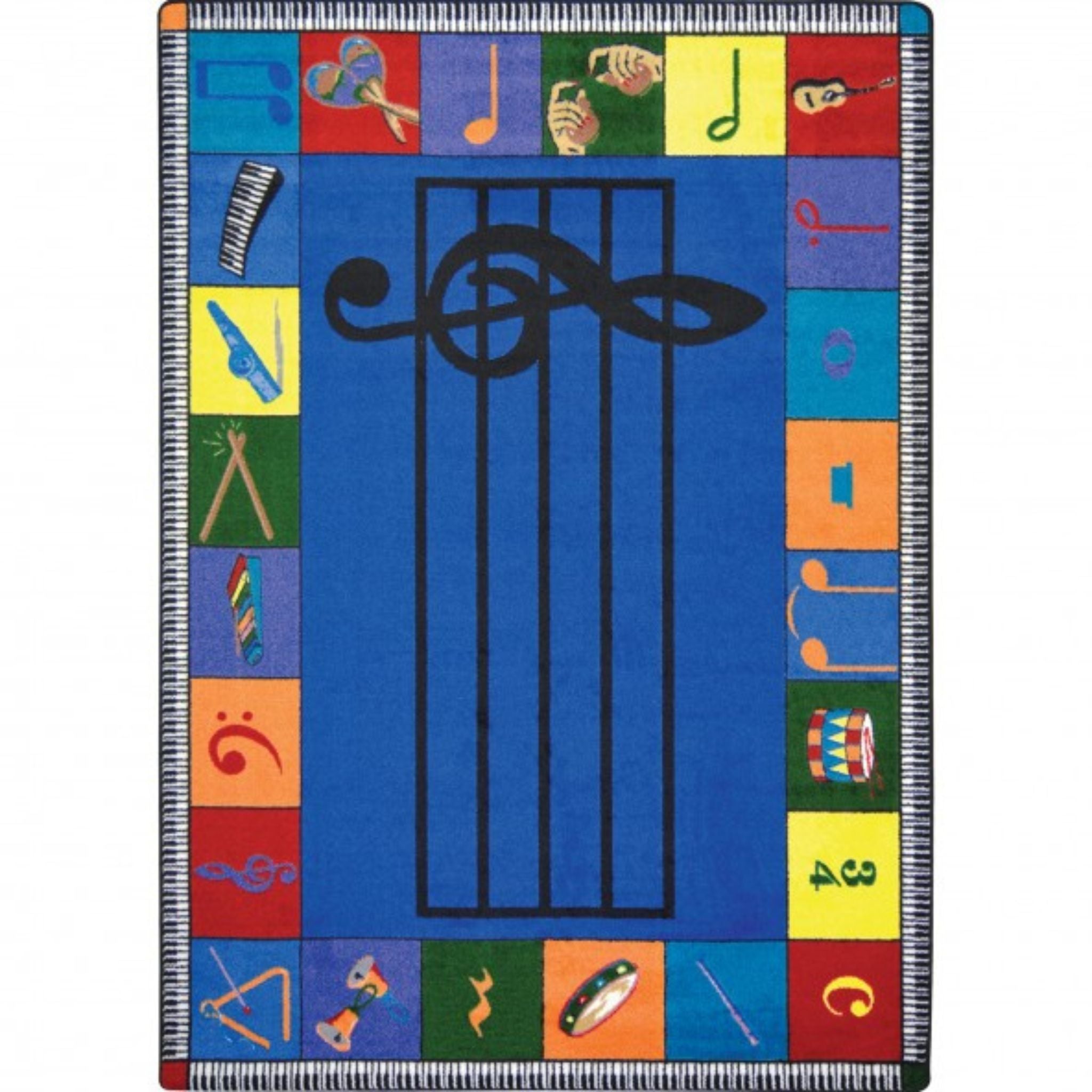 Rugs: Note Worthy Classroom Rug