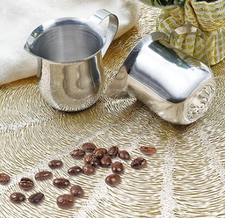 Creamers/Pitchers: Stainless Steel