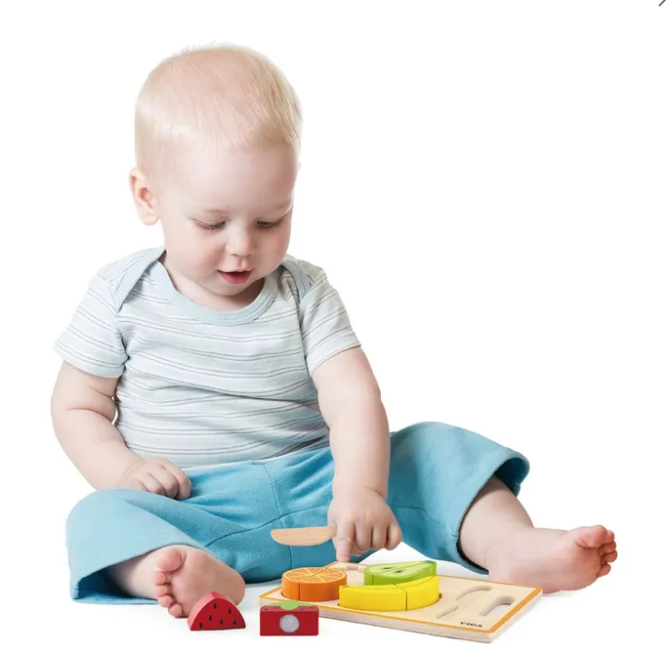 Cutting Set Fruit Puzzle Tray & Cutting Board