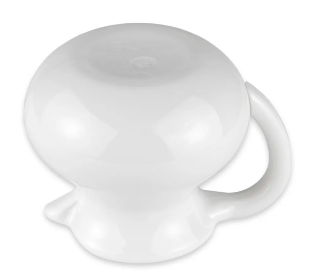 Creamer: Charming Look-A-Like "Porcelain" (Non Glass, Non Porcelain), 3oz.