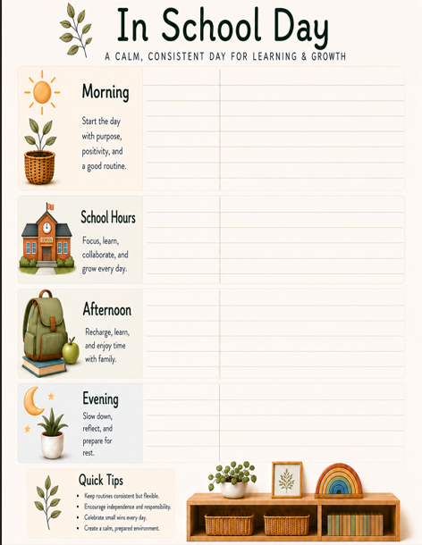 Back to School Free Printables