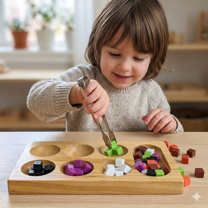 Color and Counting Cube Sorting Kit