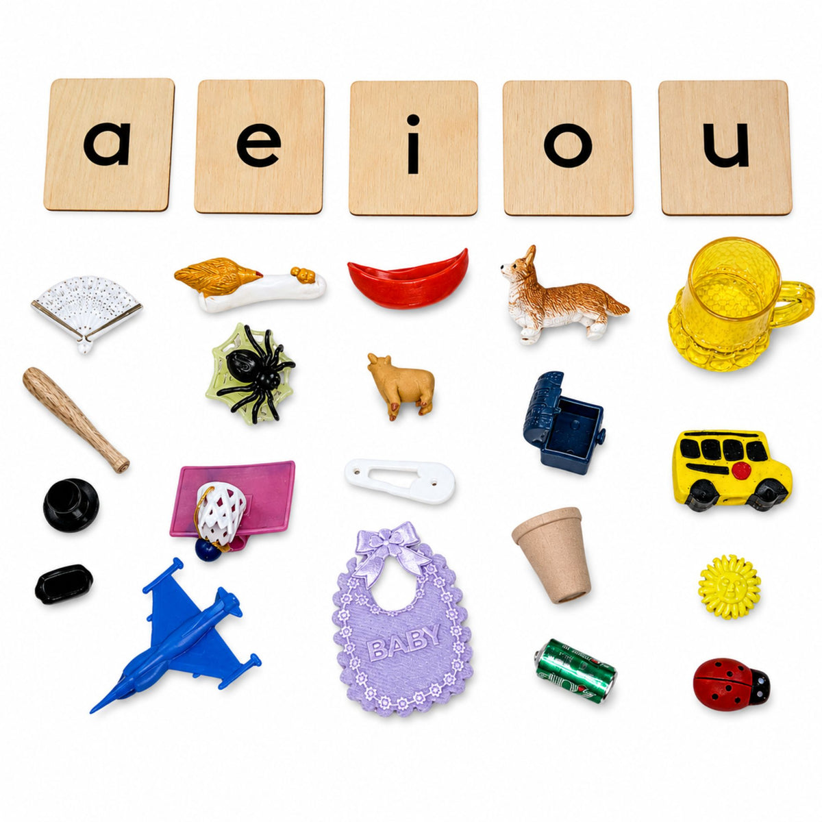 Consonant-Vowel-Consonant (CVC) Short Vowel Word Practice Set