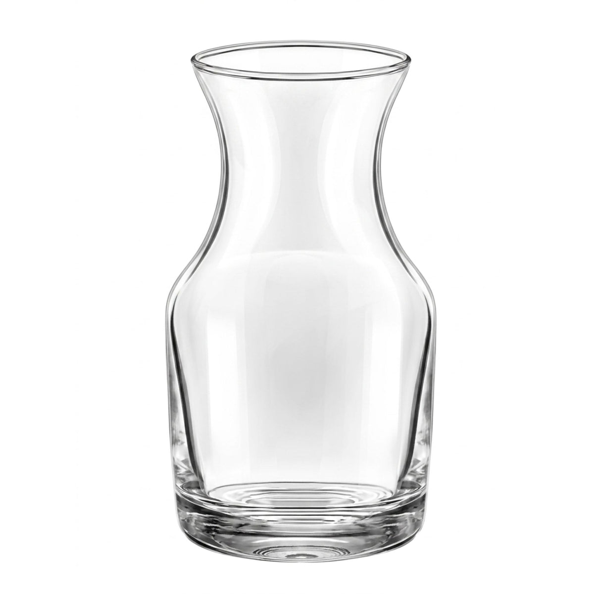 Pitcher: Clear Glass Pouring Carafe
