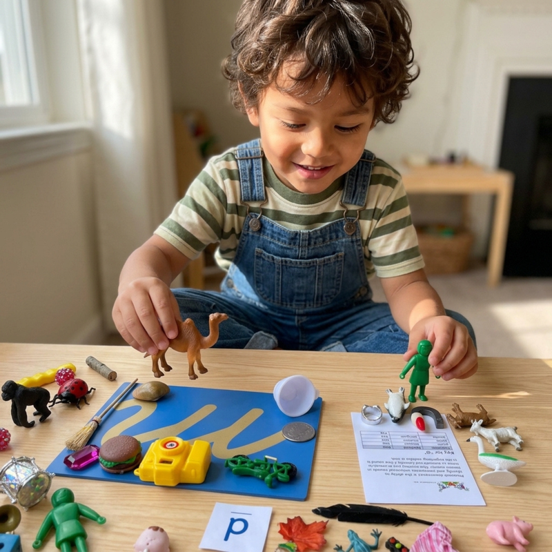Phonemic Awareness_ Articulation Kit: Objects and Laminated Letters for Forming Sounds