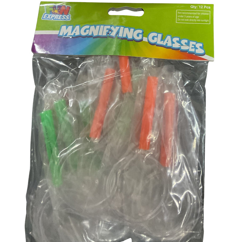 Free Gift w/ $50+ Purchase: 12 pcs Magnifying Glass