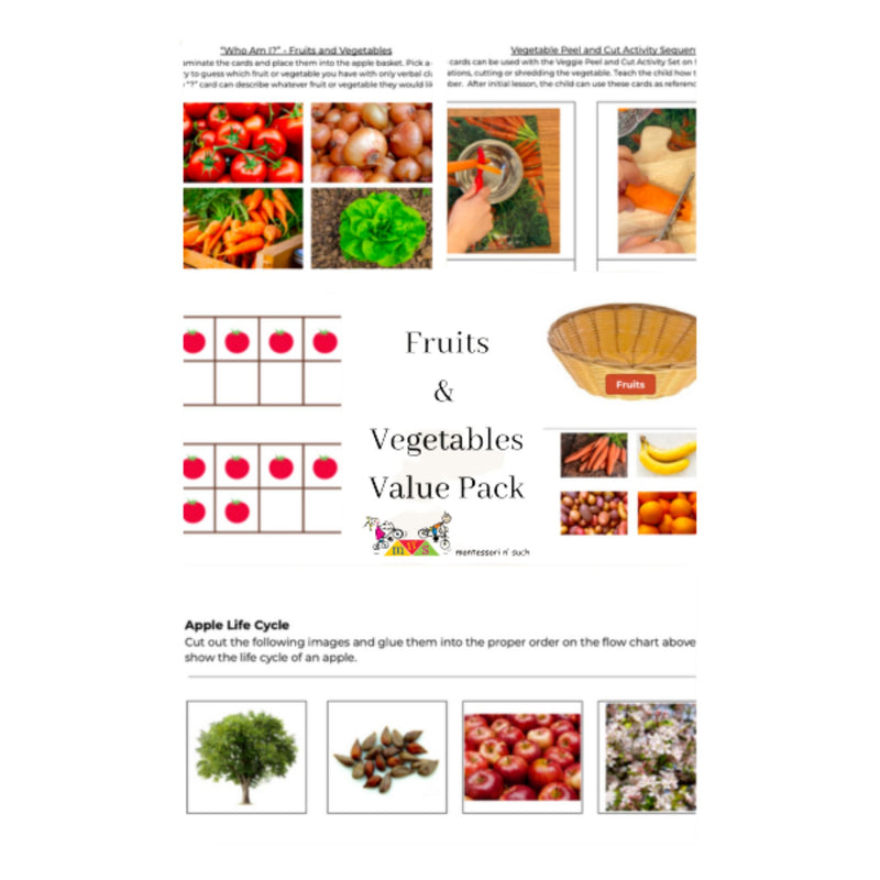 Digital Download: Fruits and Vegetables Value Pack