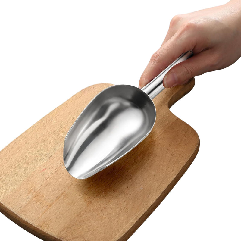 Stainless Steel Scoop, 6-Ounce