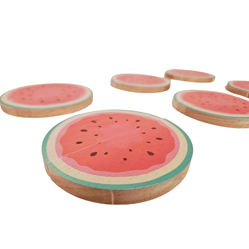 Watermelon Fraction Set
