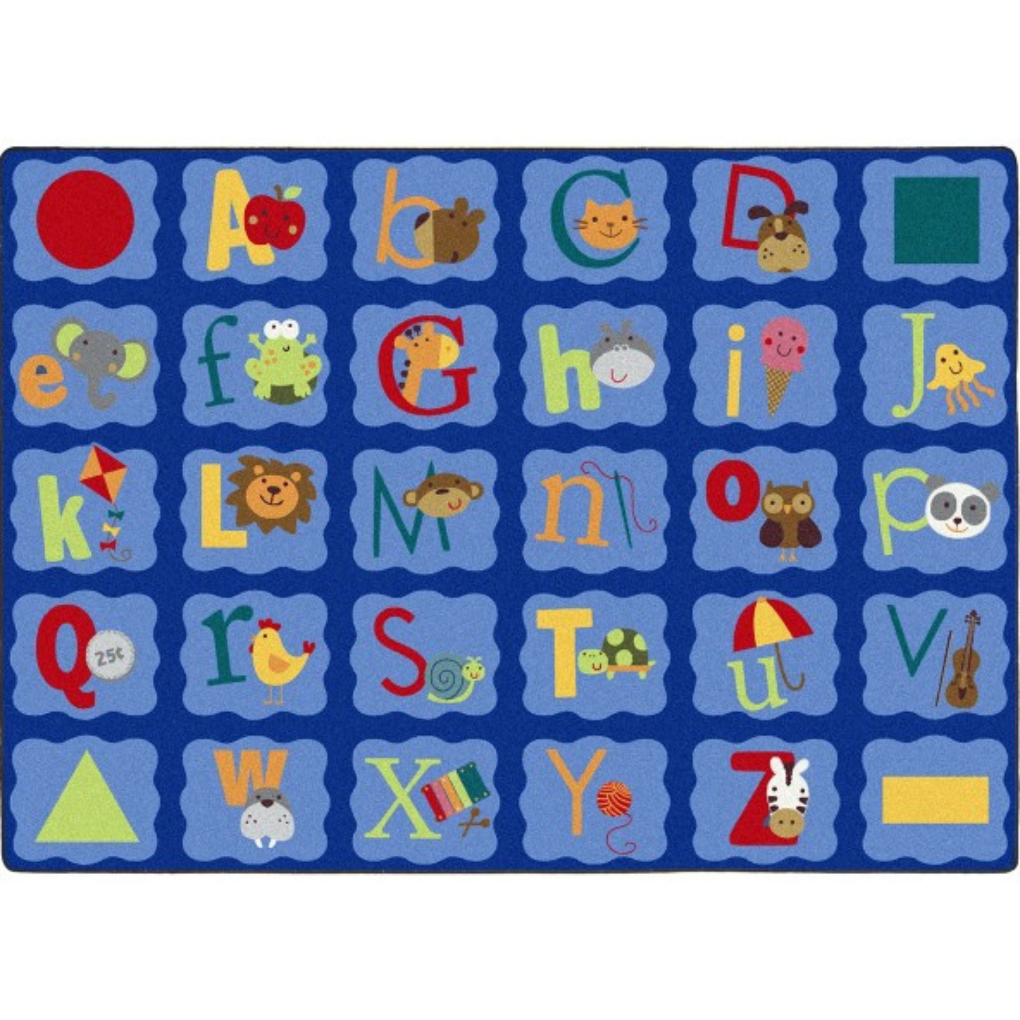 Rugs: Alphabet Blues Classroom Rug