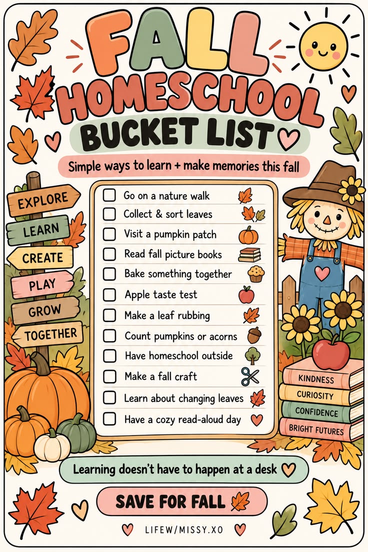 Fall Nature Exploration Free Printable Collection