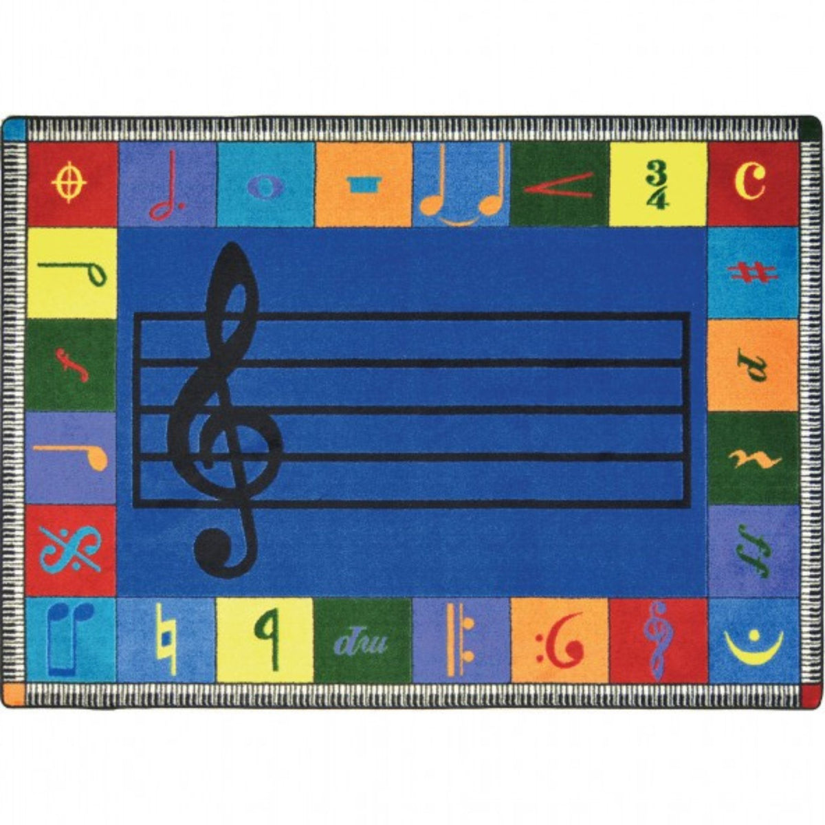 Rugs: Note Worthy Classroom Rug