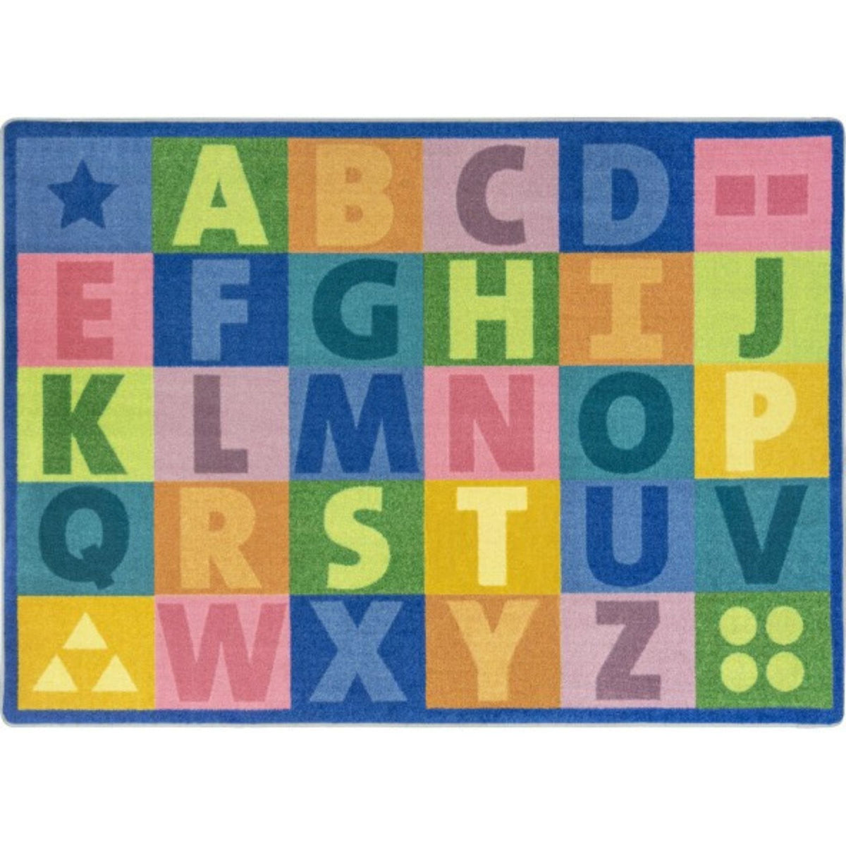 Rugs: Colorful Learning Classroom Rug