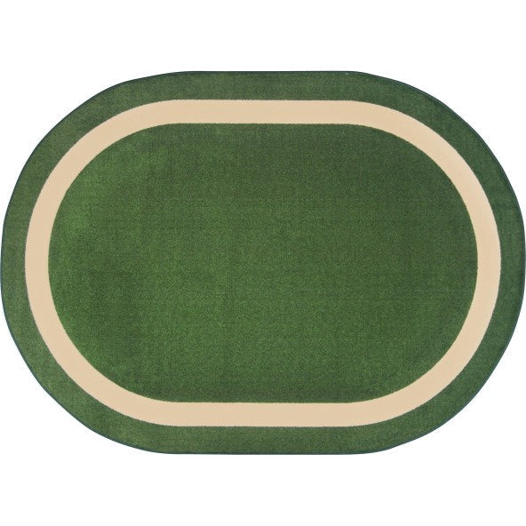 Rugs: Walking on the Line Ellipse Rug