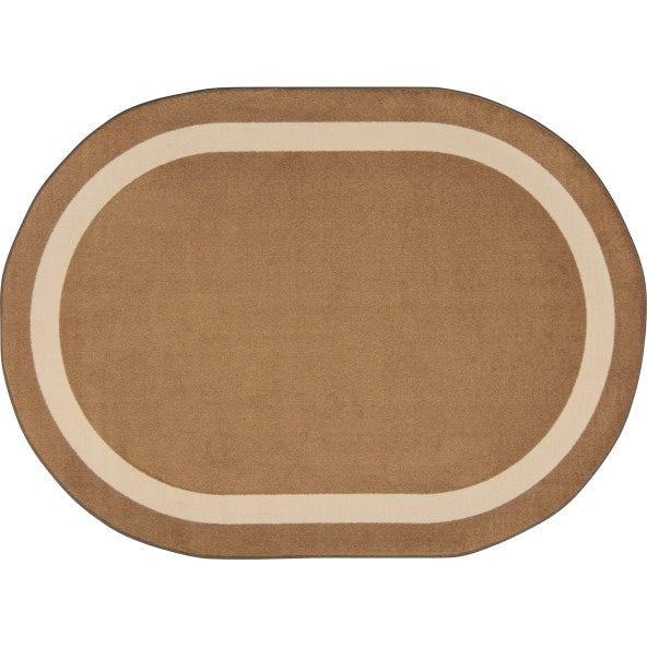 Rugs: Walking on the Line Ellipse Rug