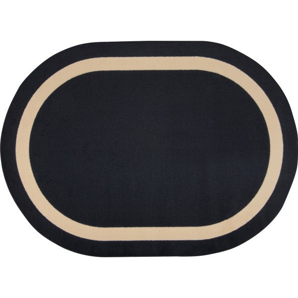 Rugs: Walking on the Line Ellipse Rug