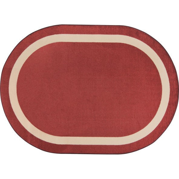 Rugs: Walking on the Line Ellipse Rug