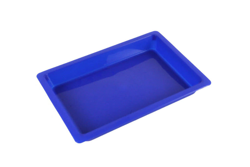 Tray: Small Blue Plastic Tray