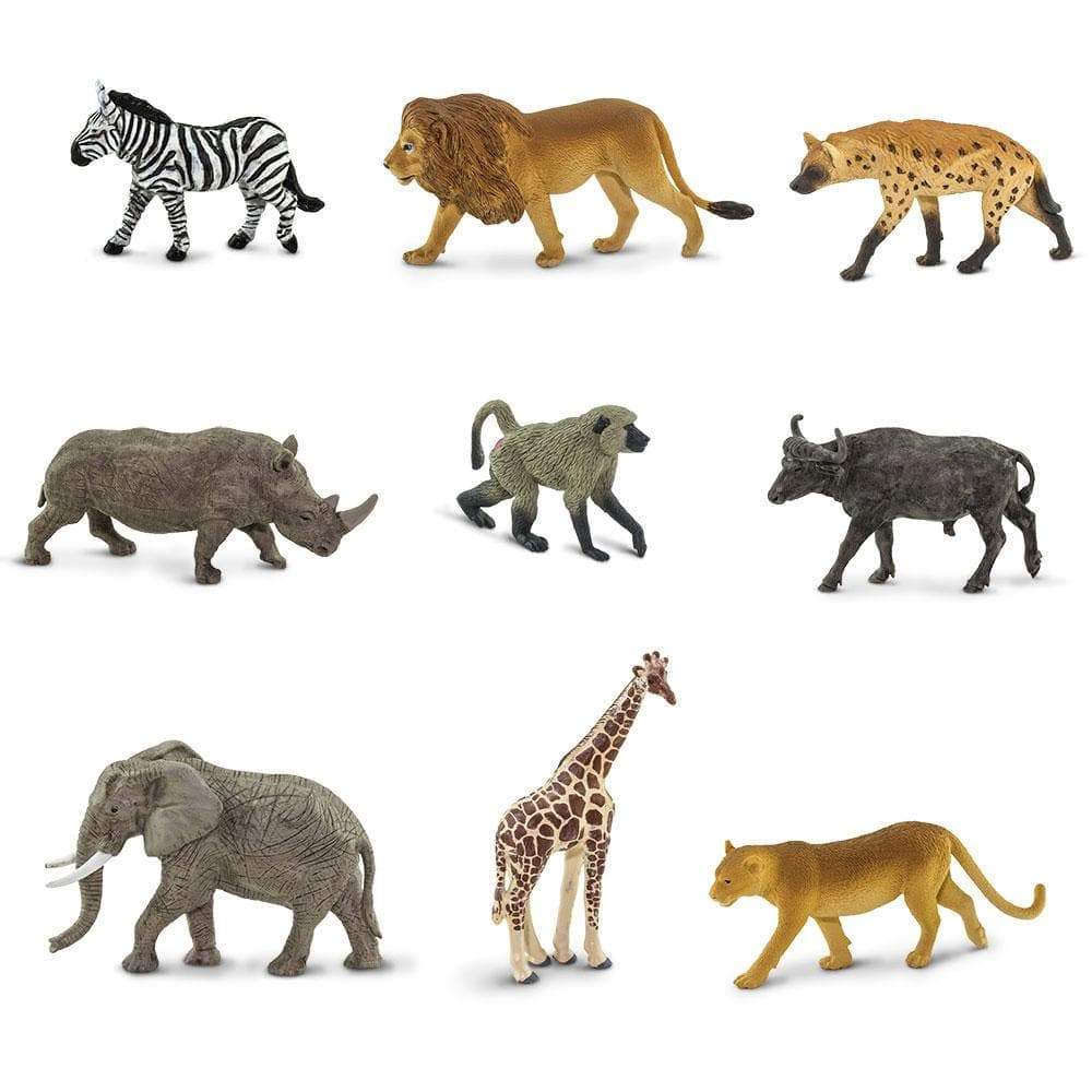 Continent Animal Miniatures: African Replicas