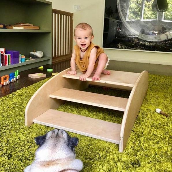 Furniture: Rocking Boat / Steps