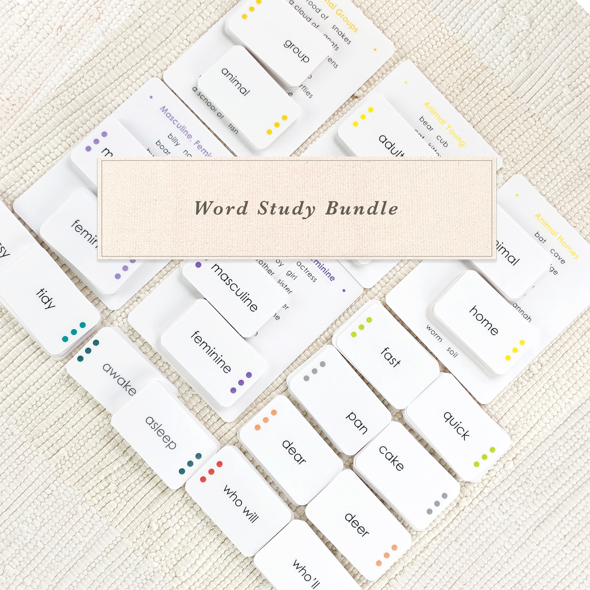 Word Study Bundle by Maitri