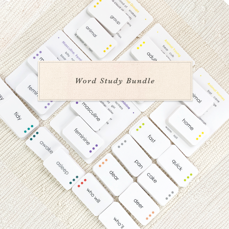 Word Study Bundle by Maitri