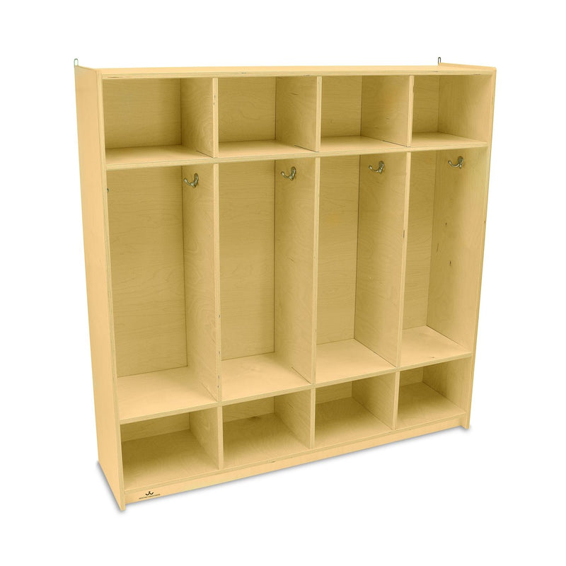 Furniture: Storage and Coat Locker 4 Section