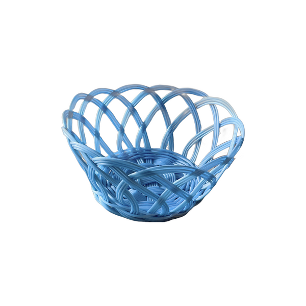 Spray Colored Wipe Clean Blue Basket