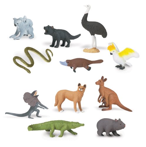 Continent Animal Miniatures: Australia Replicas