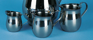 Creamers/Pitchers: Stainless Steel